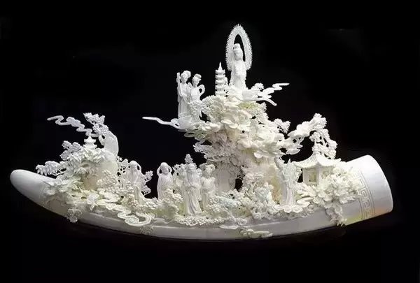 精美的象牙雕刻艺术品(三)
