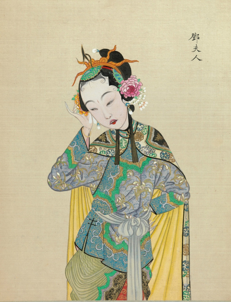 绝美的戏曲人物绘画艺术作品