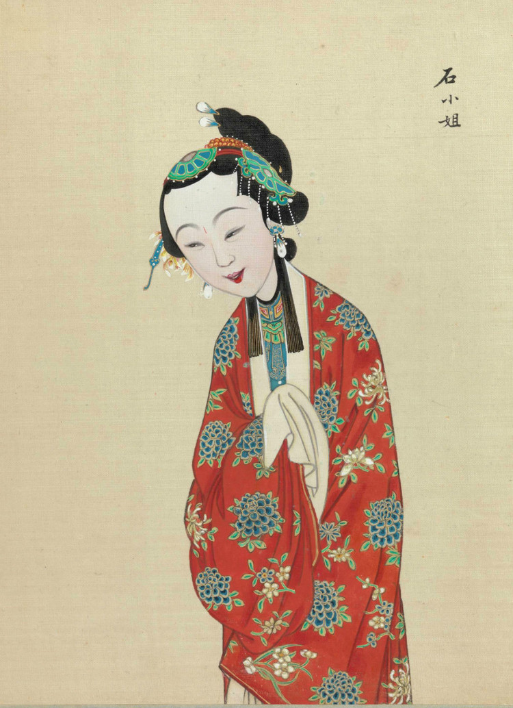 绝美的戏曲人物绘画艺术作品
