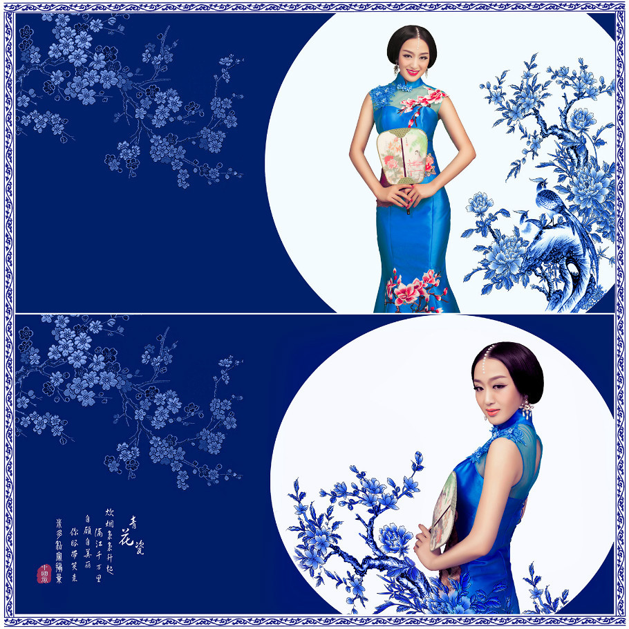 俊美中国风韵创意摄影艺术作品