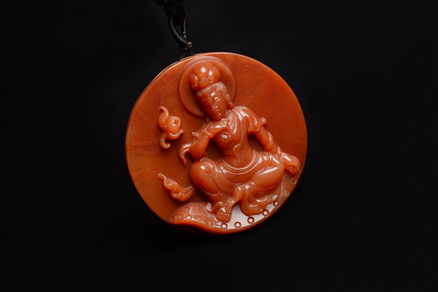 精美的现代黄龙玉雕艺术品（二十七）