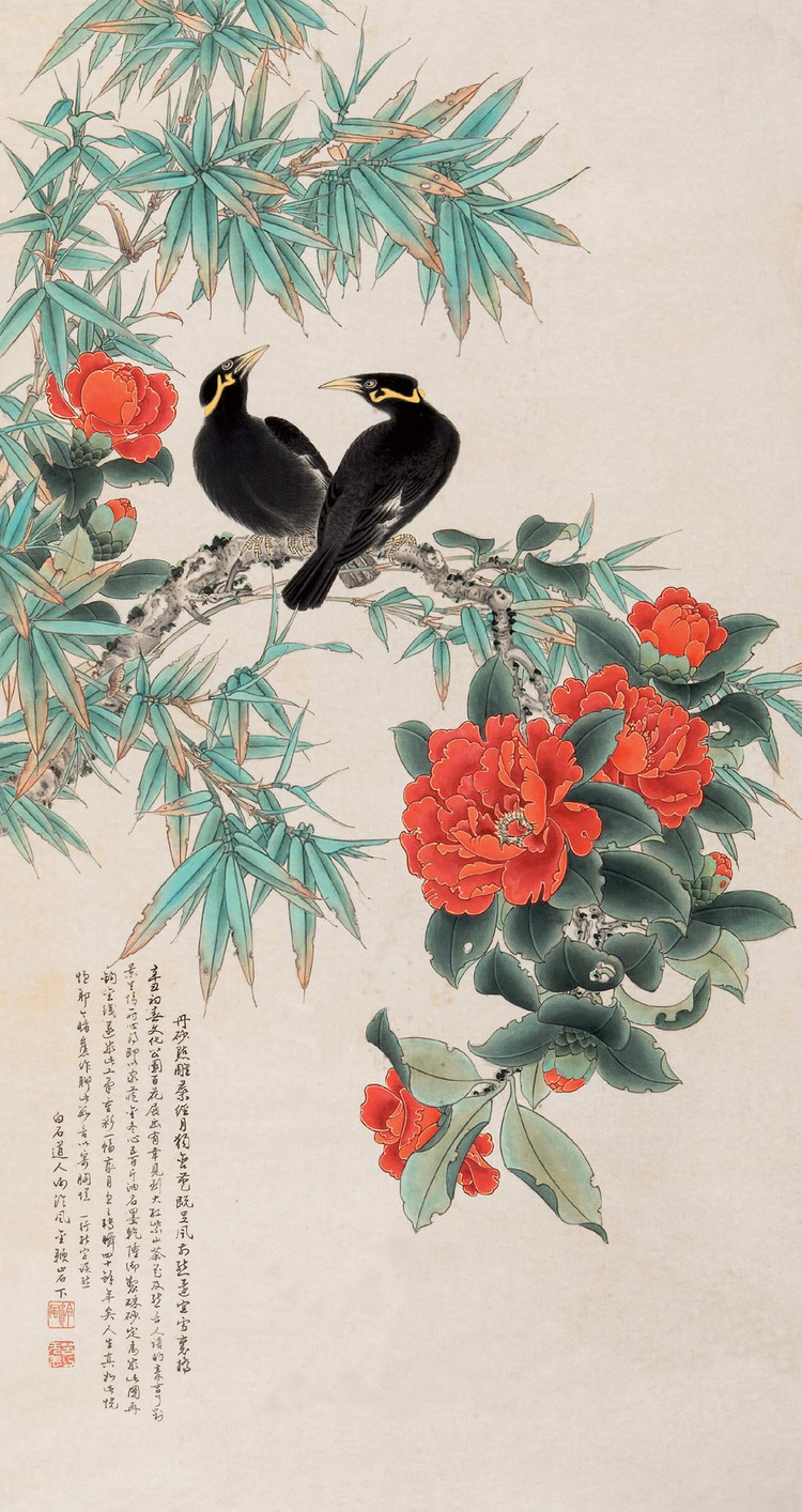 龚文桢工笔绘画艺术作品