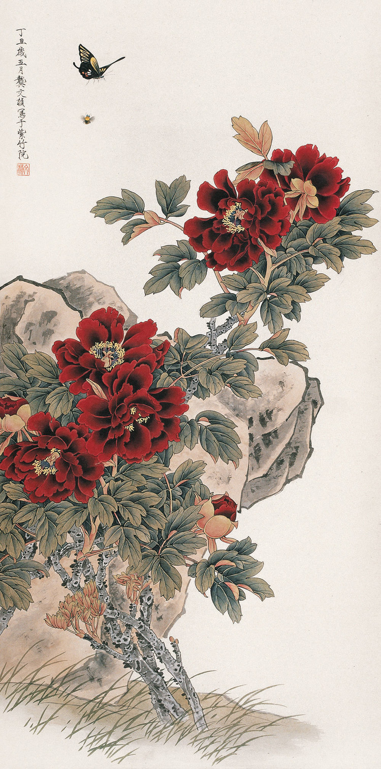 龚文桢工笔绘画艺术作品