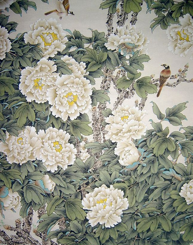 龚文桢工笔绘画艺术作品