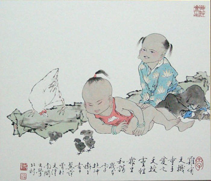 范曾的十二生肖传统绘画作品（一）