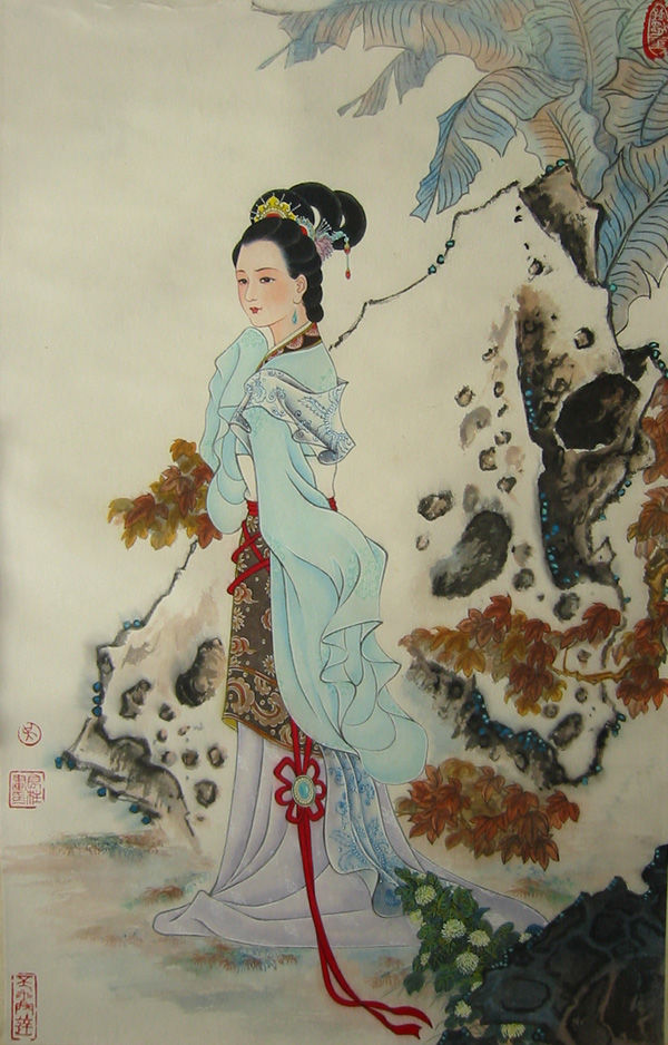 吴良柱红楼梦人物绘画艺术（三）