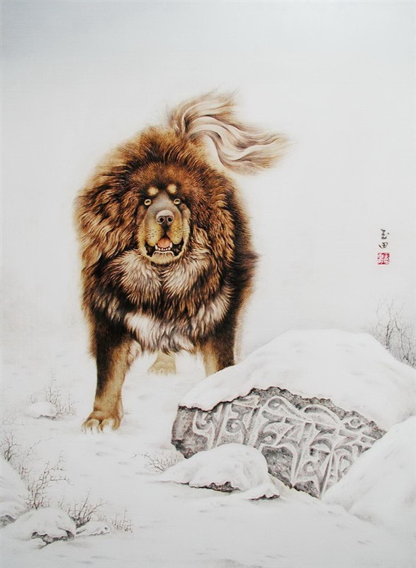 田玉田精美的中国传统烙画艺术作品（二）