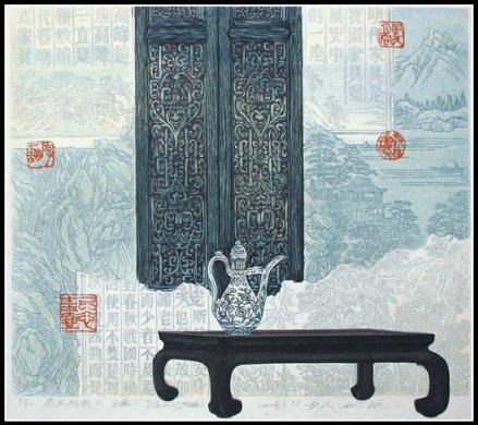 恬静中的品味--创意绘画作品 