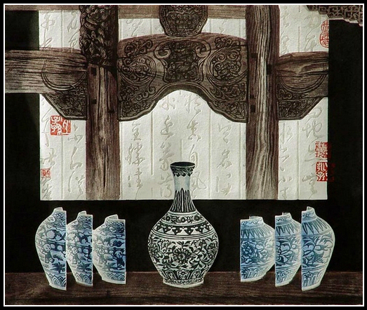 恬静中的品味--创意绘画作品