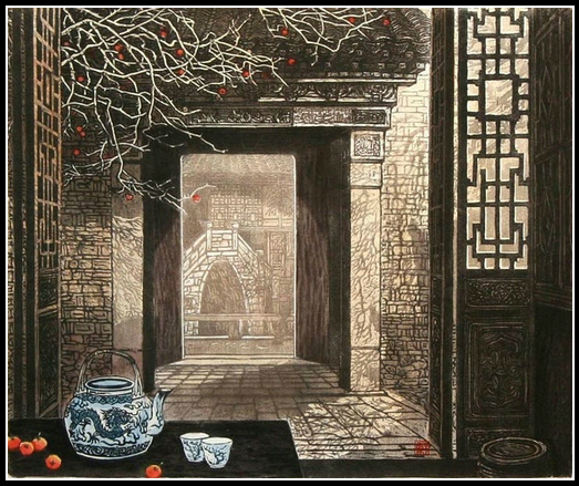 恬静中的品味--创意绘画作品