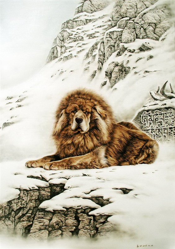 田玉田精美的中国传统烙画艺术作品（一）