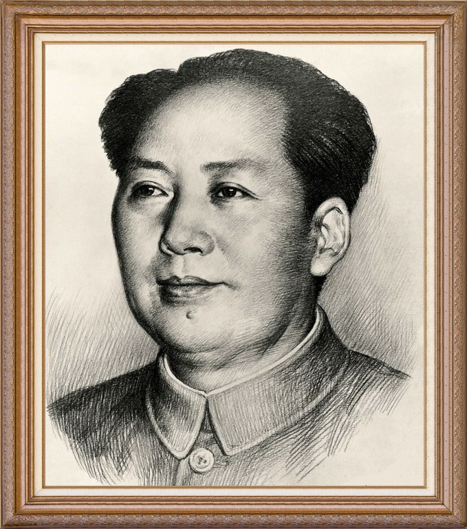 刘文西画毛泽东绘画艺术作品（一）