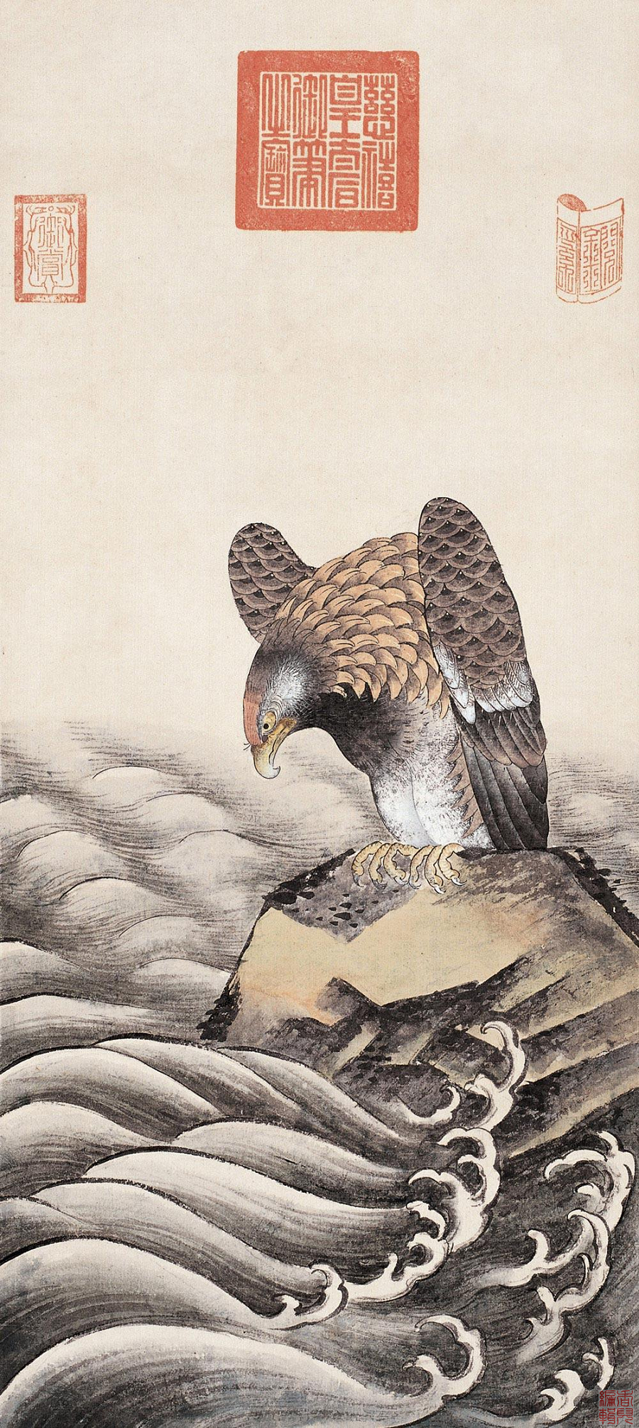慈禧太后精美的花鸟画作品