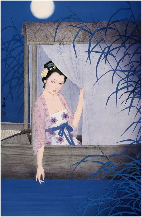 江立峰工笔人物绘画艺术作品（二）