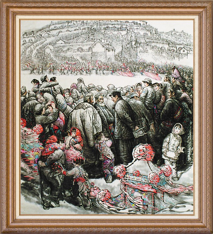 刘文西画毛泽东绘画艺术作品（一）