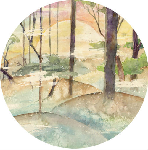 妙笔淡墨——十二个月国画作品