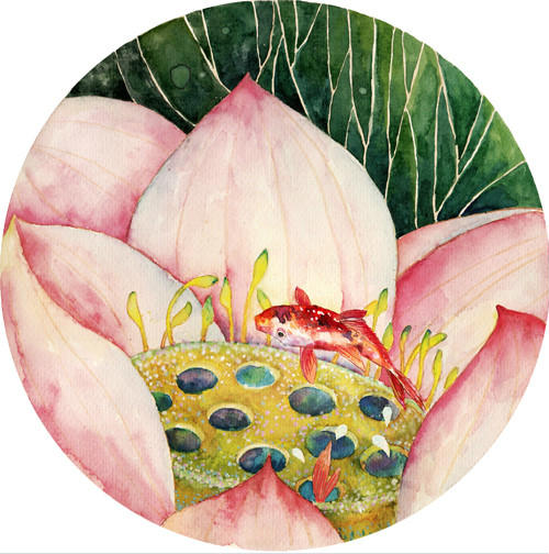 妙笔淡墨——十二个月国画作品