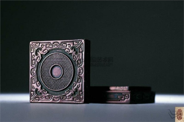 中国古代书案文玩用品--墨盒（二）