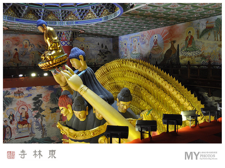 上海金山东林寺摄影艺术作品