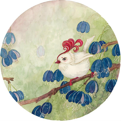 妙笔淡墨——十二个月国画作品