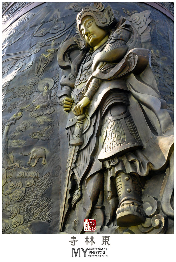 上海金山东林寺摄影艺术作品