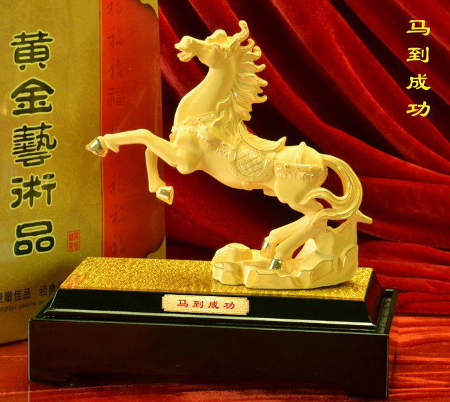 金光闪闪绒沙金工艺礼品（二）