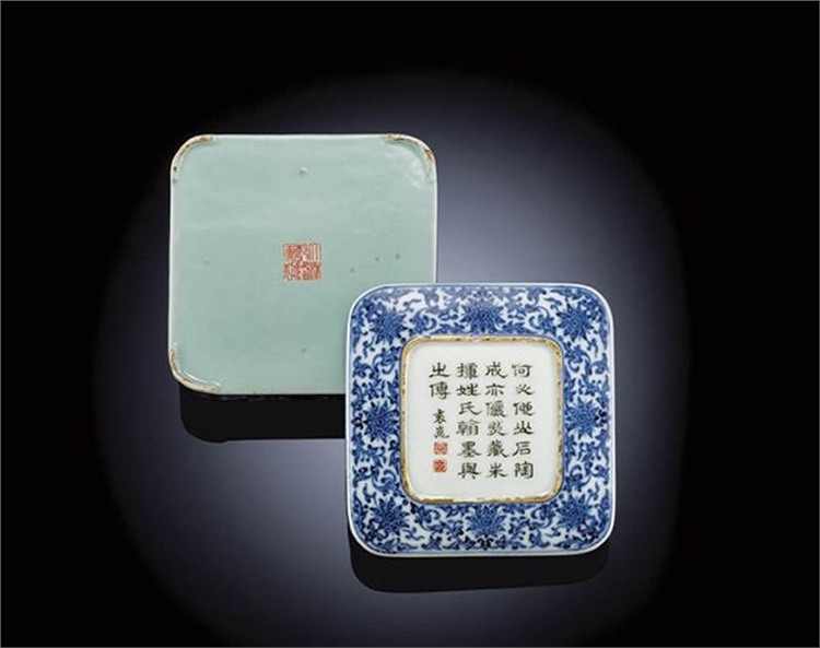 中国古代书案文玩用品--墨盒（二）