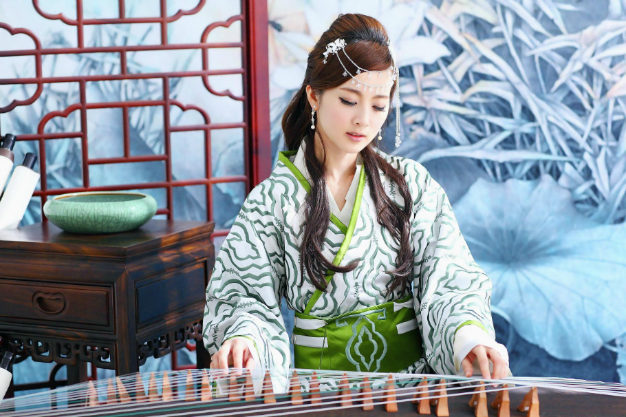 一帘幽梦古韵美女摄影艺术作品