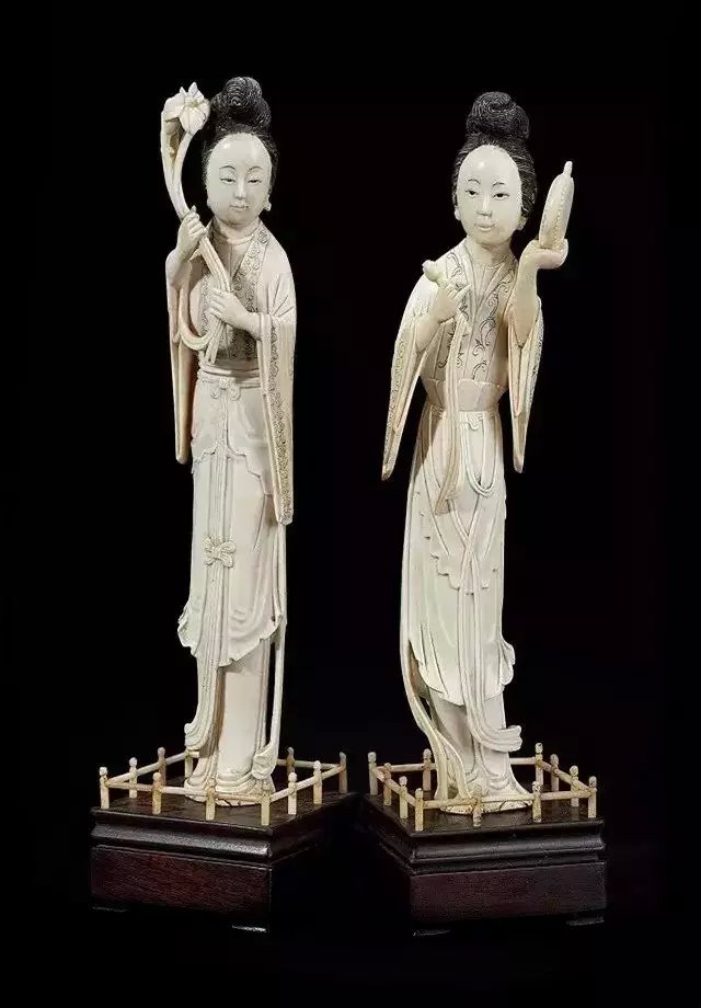 精美的象牙雕刻艺术品(一)