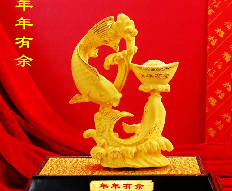 金光闪闪绒沙金工艺礼品（一）