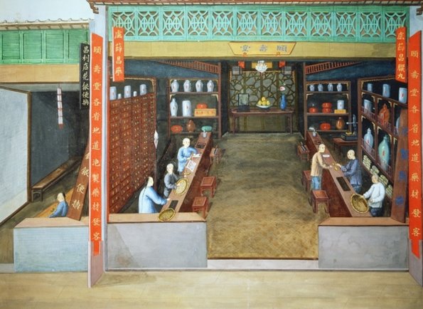 19世纪中国的店铺设计