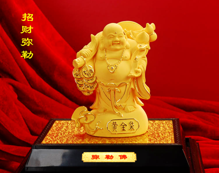 金光闪闪绒沙金工艺礼品（一）