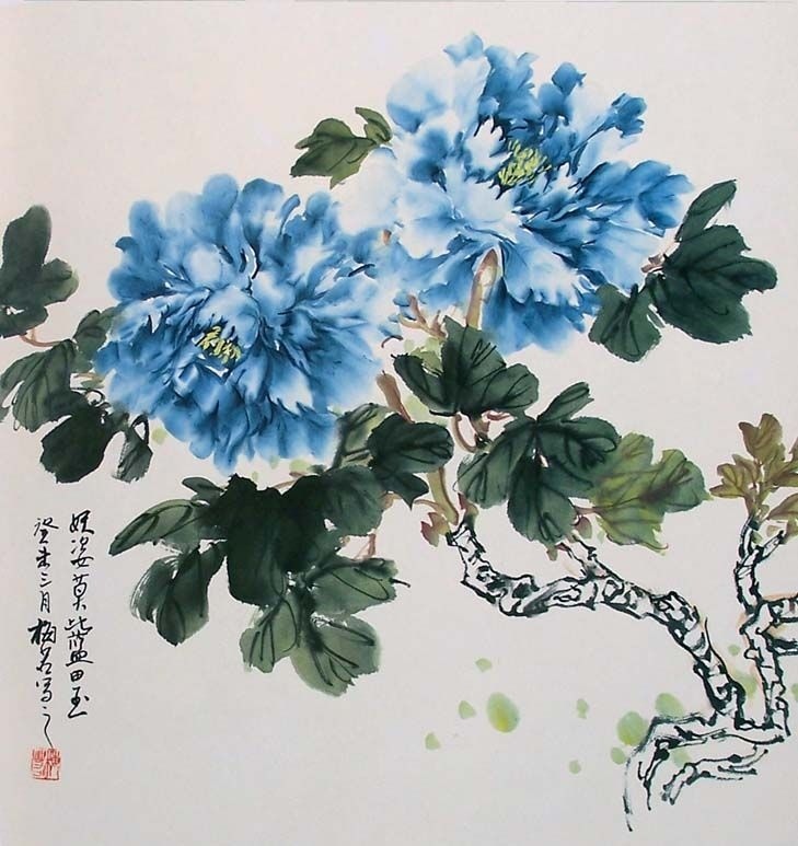 精美的牡丹主题绘画作品（一）