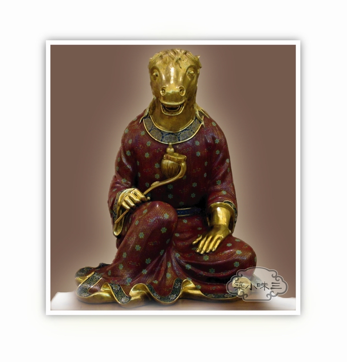 精致的中国古代珐琅十二生肖艺术