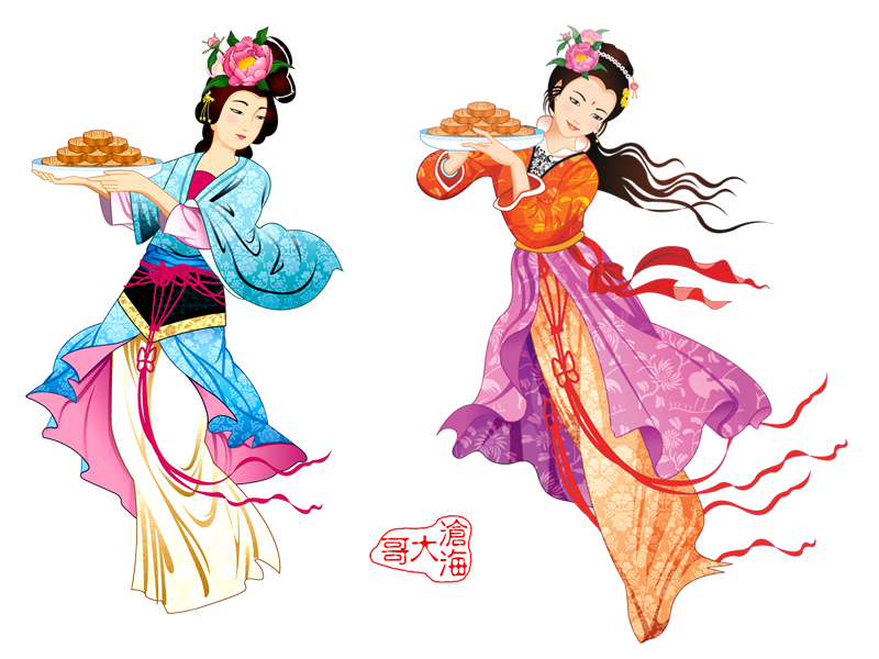 中秋佳节主题创意视觉艺术作品