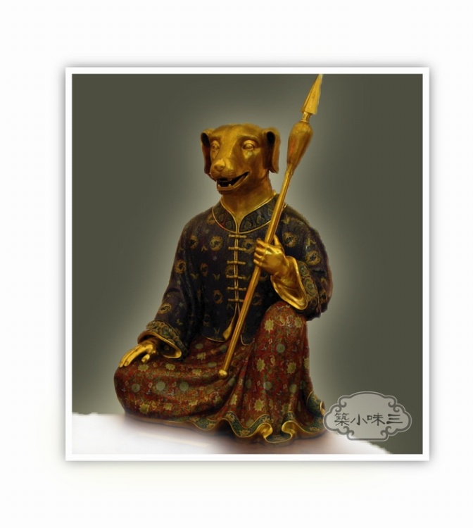 精致的中国古代珐琅十二生肖艺术
