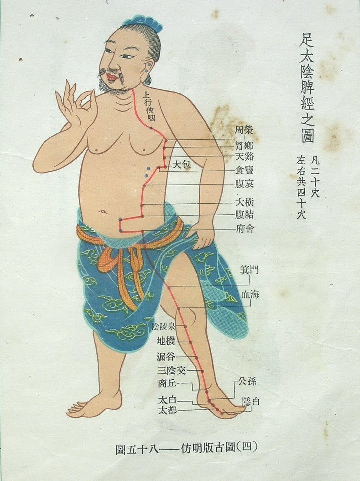 仿明版穴位古图