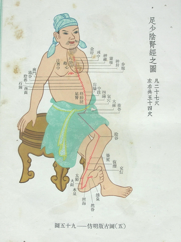 仿明版穴位古图