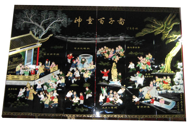 中国平遥推光漆器