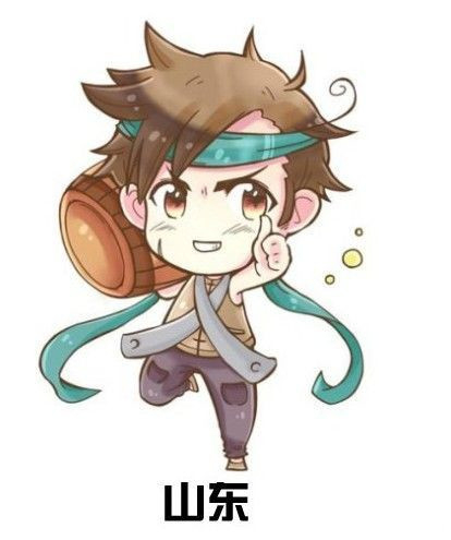 以中国各省份为主题的人物插画（一）