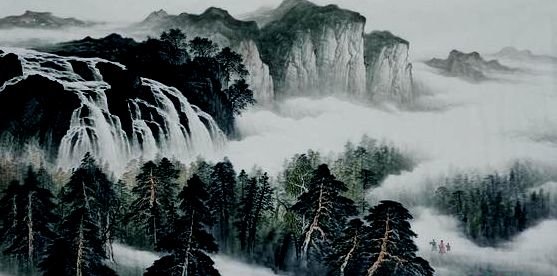 精美的中国传统山水画艺术（五）