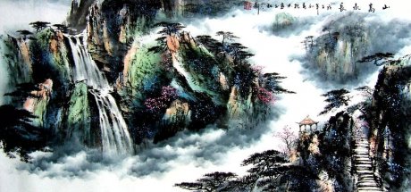 精美的中国传统山水画艺术（二） 