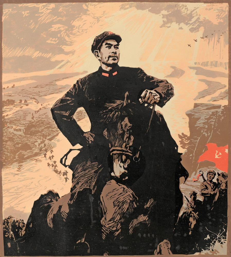 沈尧伊的红色旋律绘画艺术作品（一）