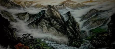 精美的中国传统山水画艺术（五） 