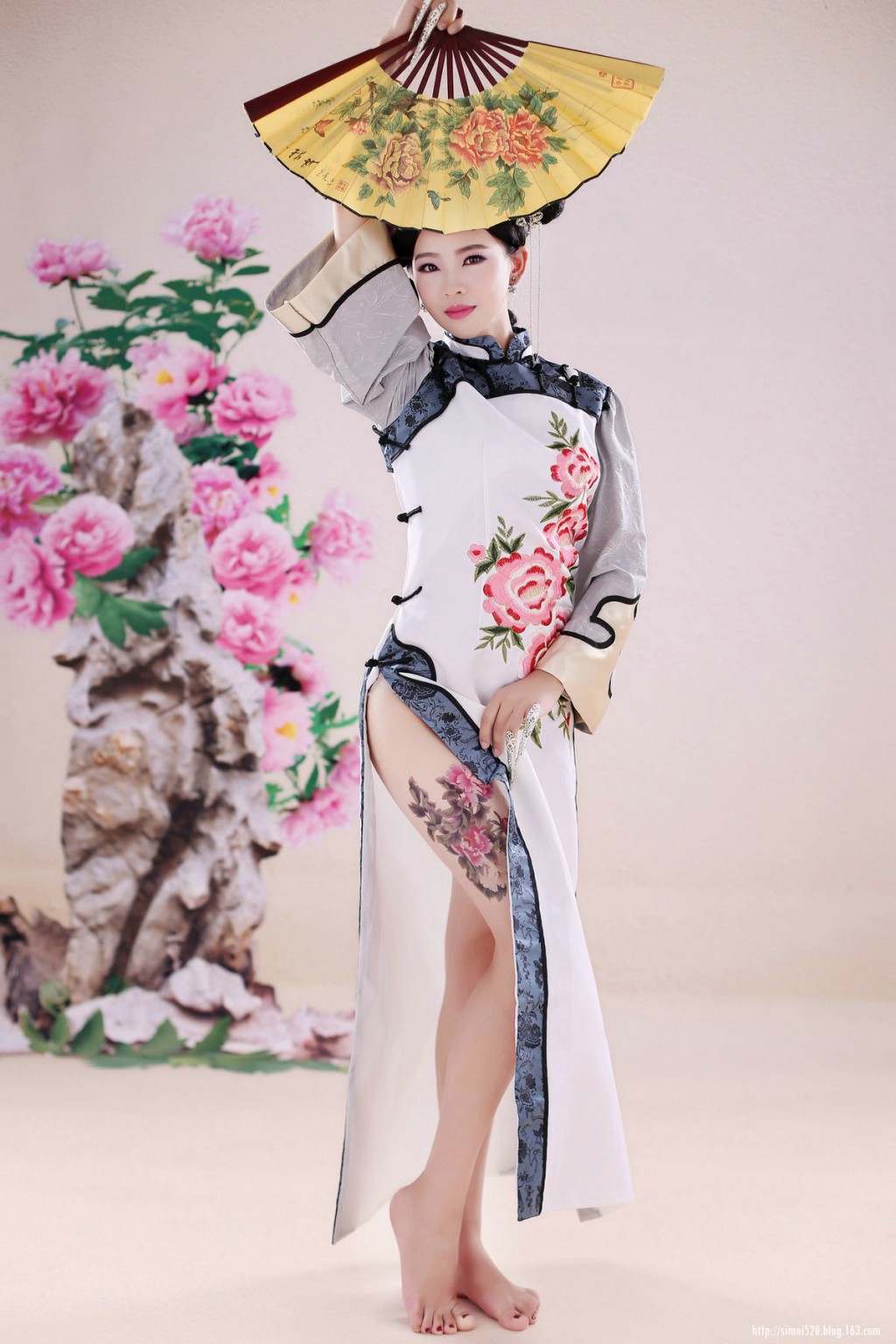 中国风画中美人创意摄影艺术