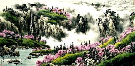 精美的中国传统山水画艺术（一） 