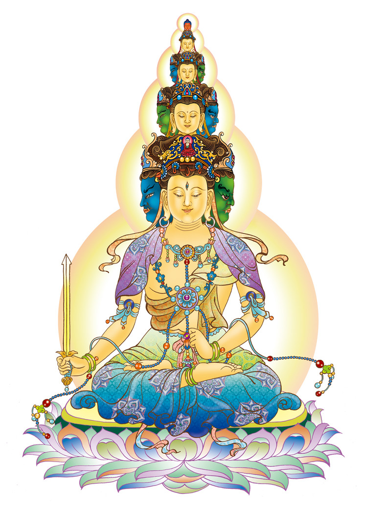 典雅慈祥的四十观音画像艺术（一）