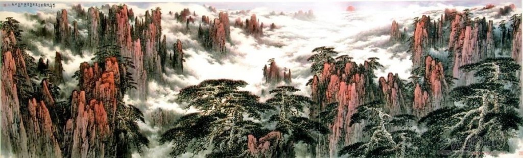 精美的中国传统山水画艺术（一）