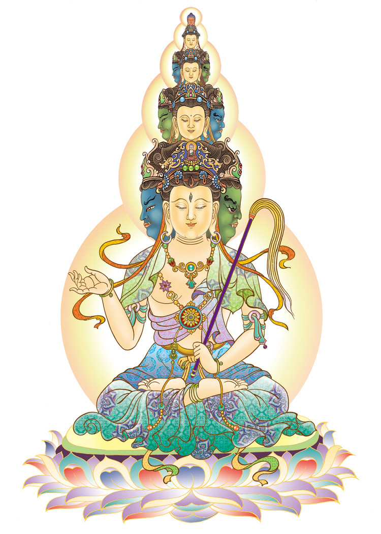 典雅慈祥的四十观音画像艺术（一）
