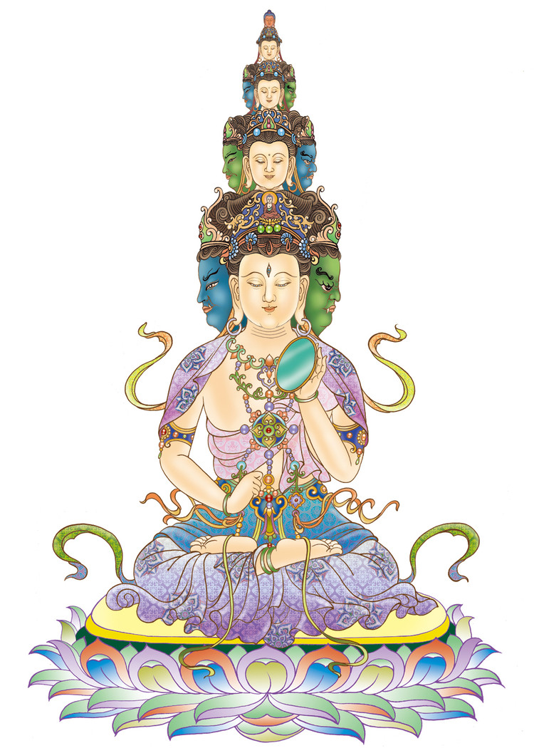 典雅慈祥的四十观音画像艺术（一）